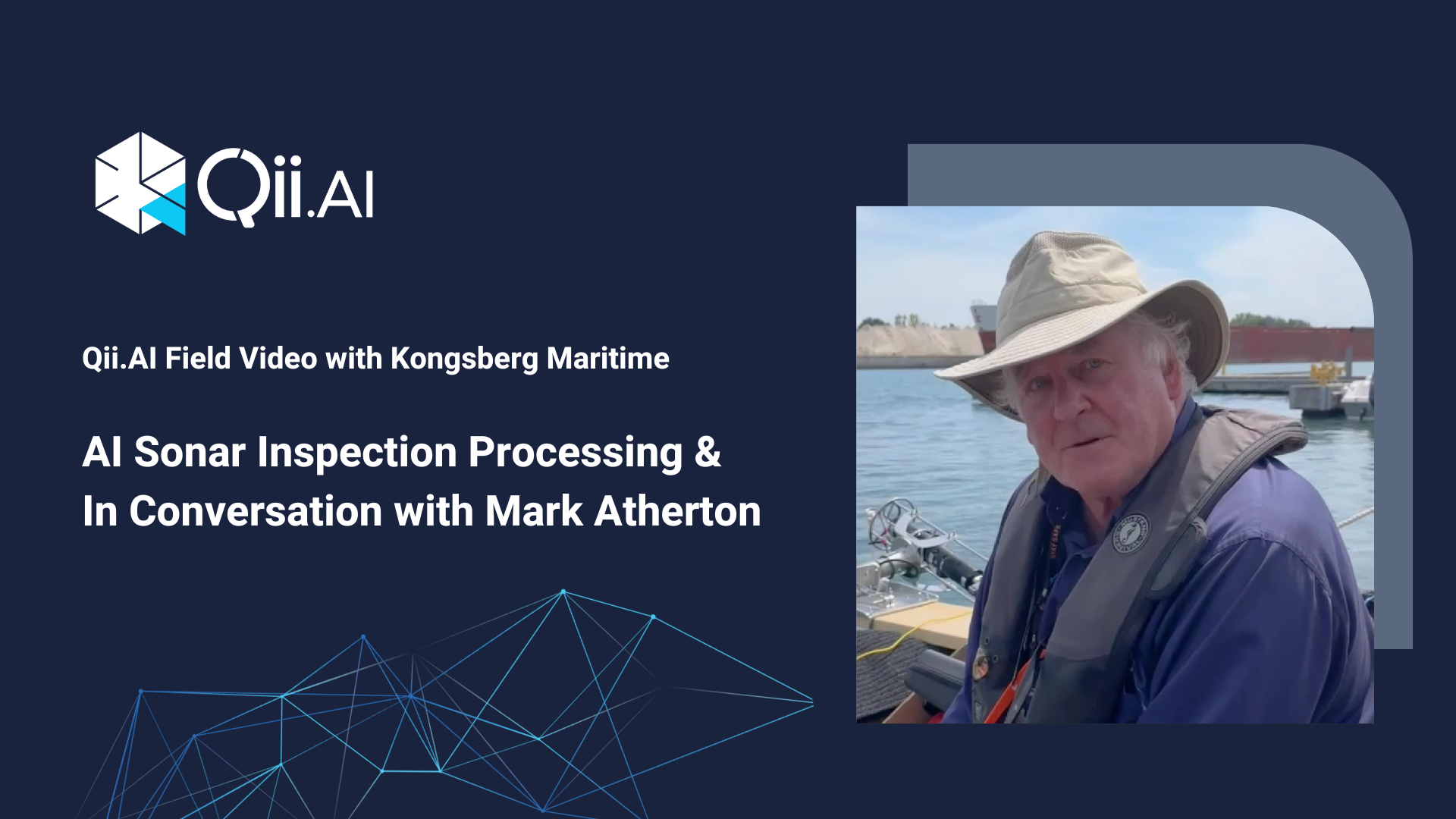 Qii.AI Field Video with Kongsberg Maritime: AI Sonar Inspection Processing